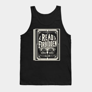 Banned Books Read The forbidden Book Lover Tank Top